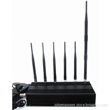 6 Bands Signal Jammer - Lojack Jammer - 2g 3G Cell Phone Jammer Sj8000